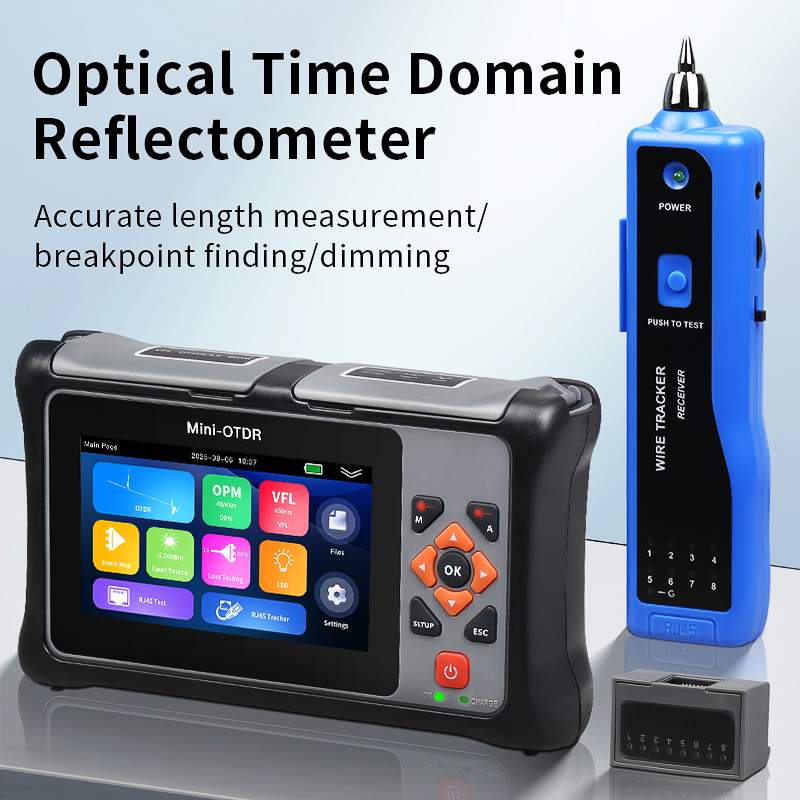 Optical Time Domain Reflectometer Otdr 1310 1550Nm - Оптический рефлектометр KP800 с сенсорным экраном,