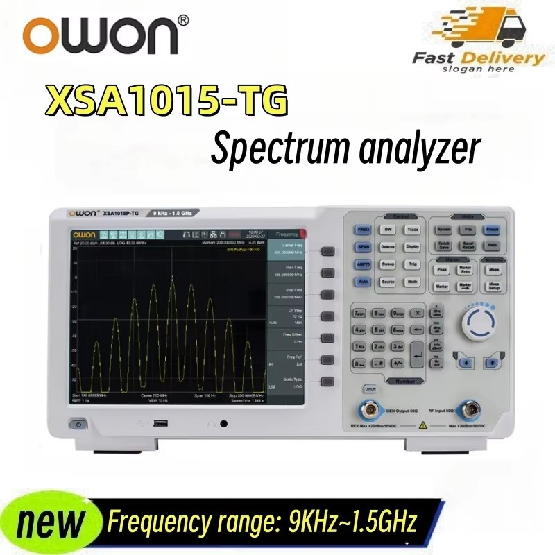 Spectrum Analyzer Tracking Generator 1.5Ghz - OWON XSA1015P - TG 9 кГц