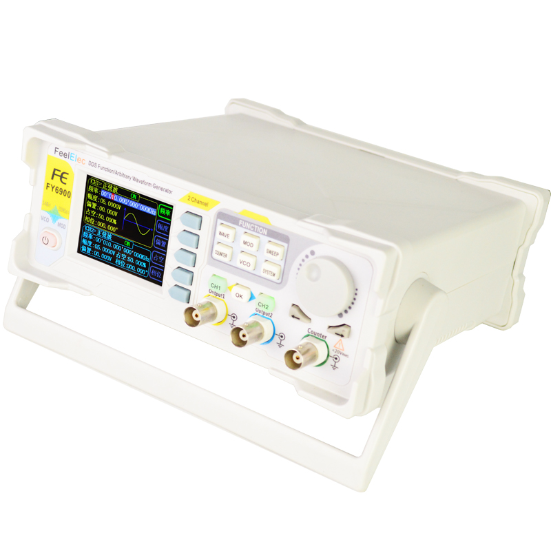 Dual Channel Arbitrary Waveform Function Generator 60Mhz - НОВЫЙ FY6900 Двухканальный генератор сигналов произвольной