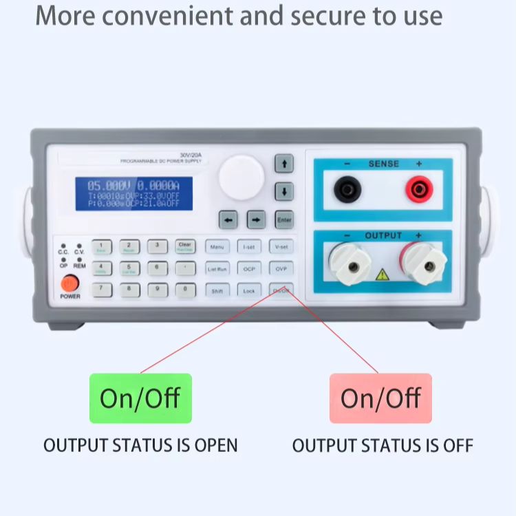 Programmable Linear Dc Power Supply 30V 10A - Лабораторный линейный программируемый источник питания постоянного