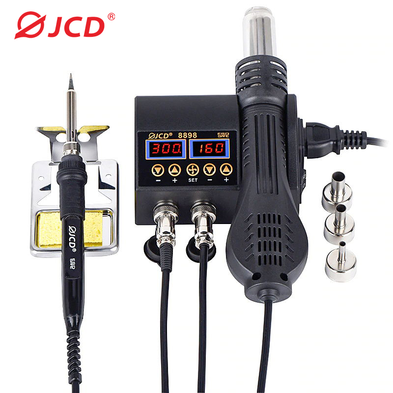 Smd Rework Station Hot Air Soldering 2 In 1 - 2 в 1 750 Вт термофена