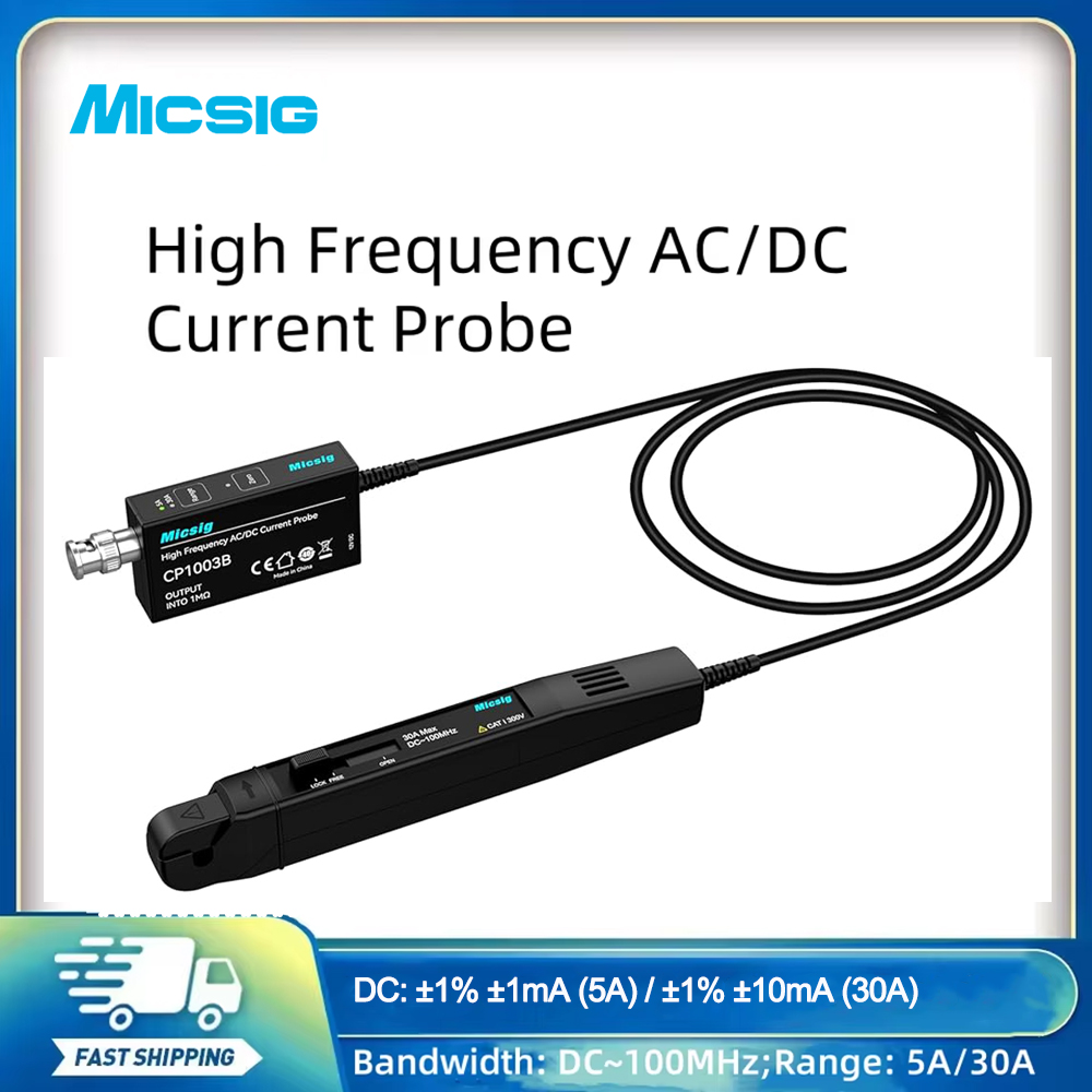 Current Probe Ac Dc 50Mhz Oscilloscope - Высокочастотный токовый пробник Micsig для осциллографов