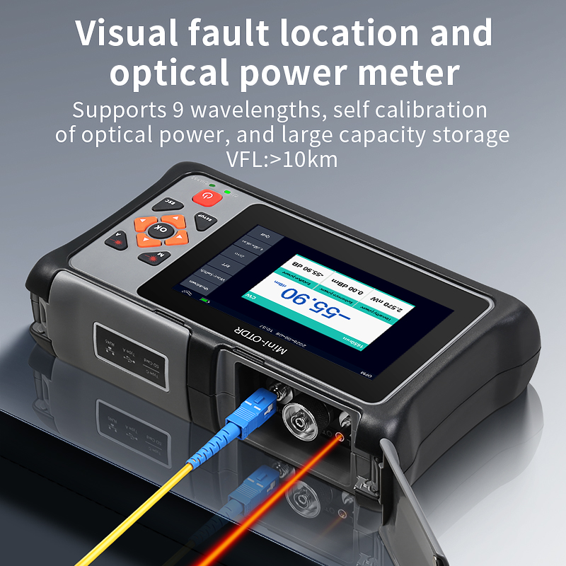 Оптический рефлектометр KP800  – обзор и цена Optical Time Domain Reflectometer Otdr 1310 1550Nm