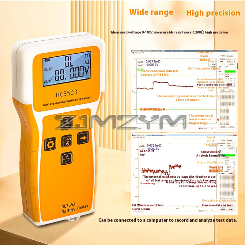 RC3563 Тестер внутреннего сопр – обзор и цена Battery Internal Resistance Tester Four Wire