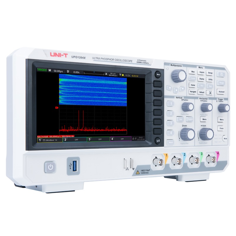 UNI-T UPO1104X 100 МГц цифрово – обзор и цена Digital Storage Oscilloscope 4 Channel 100Mhz