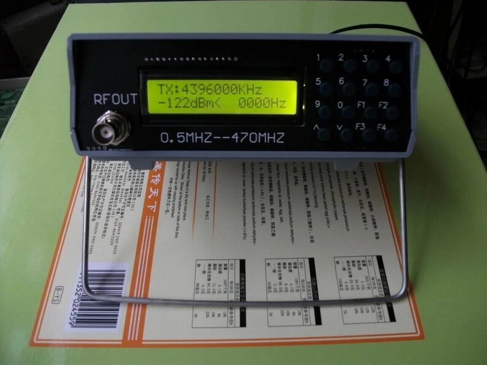 0,5 МГц-470 МГц генератор ради – обзор и цена Rf Signal Generator 0.5Mhz To 470Mhz