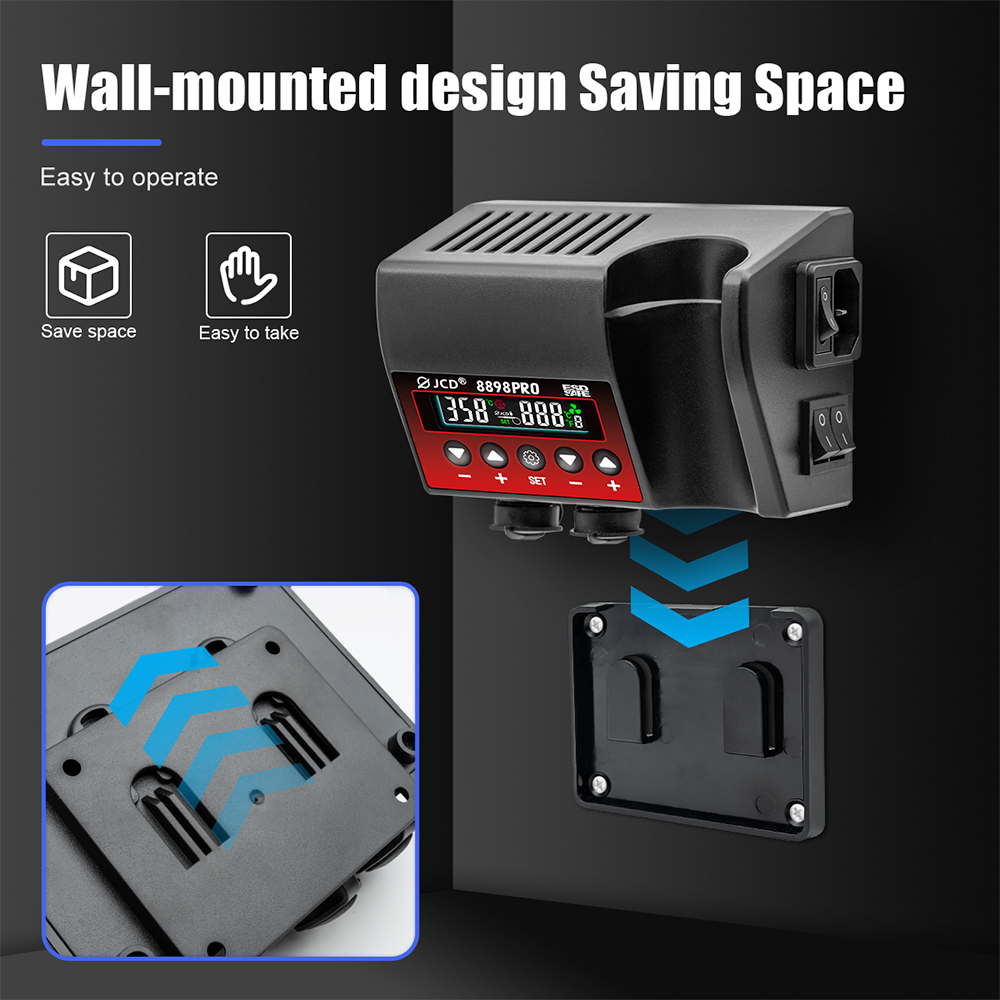 Паяльная станция SMD 750 Вт, 2 – обзор и цена Smd Rework Station Hot Air Soldering 2 In 1