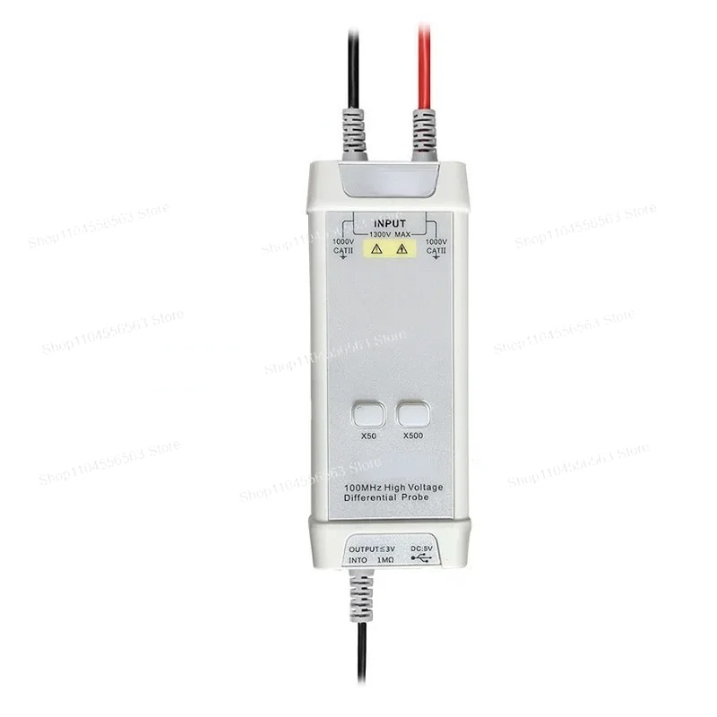 Комплект дифференциальных высо – обзор и цена High Voltage Differential Probe 100Mhz 1300V