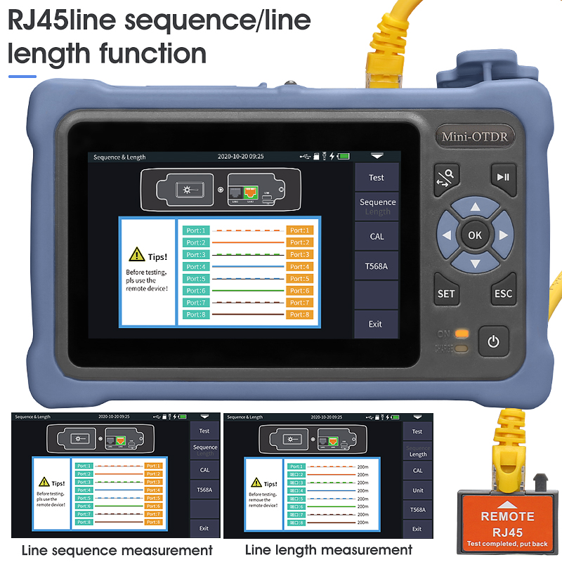 Оптический рефлектометр MINI O – обзор и цена Optical Time Domain Reflectometer Otdr 1310 1550Nm