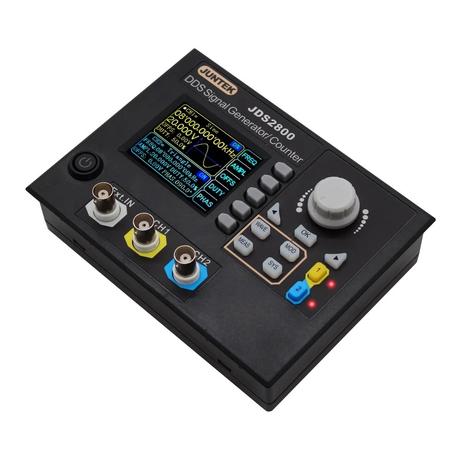 JDS2800-15M 60 МГц DDS Функция – обзор и цена Dual Channel Arbitrary Waveform Function Generator 60Mhz