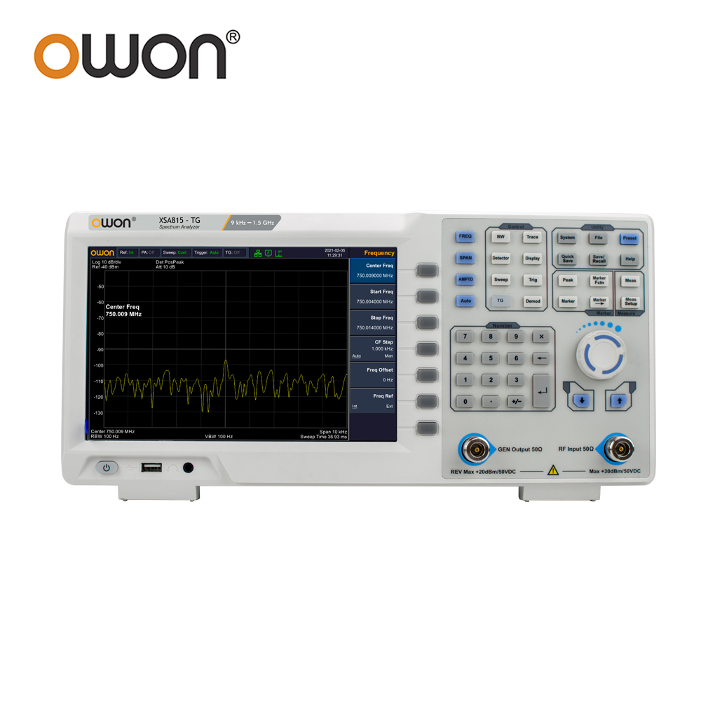 Цифровой анализатор спектра OW – обзор и цена Spectrum Analyzer Tracking Generator 1.5Ghz