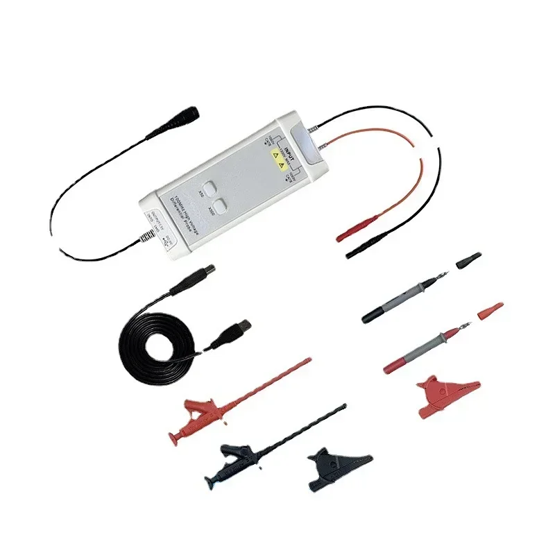 Новый осциллограф: Комплект вы – обзор и цена High Voltage Differential Probe 100Mhz 1300V
