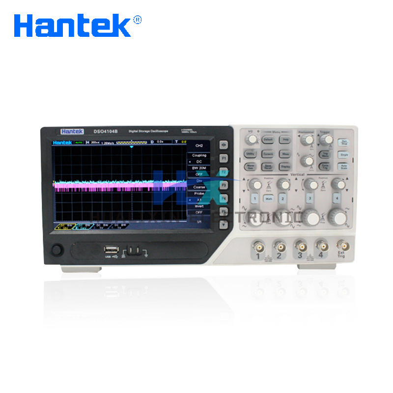 DSO4104B, полоса пропускания 1 – обзор и цена Digital Storage Oscilloscope 4 Channel 100Mhz