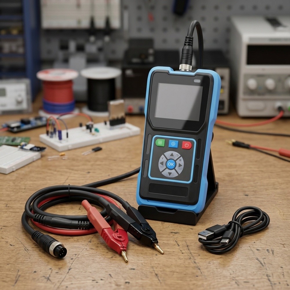 BT02 Четырехпроводный измерите – обзор и цена Battery Internal Resistance Tester Four Wire