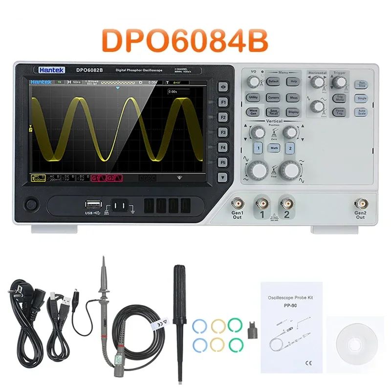 4-канальный цифровой запоминаю – обзор и цена Digital Storage Oscilloscope 4 Channel 100Mhz