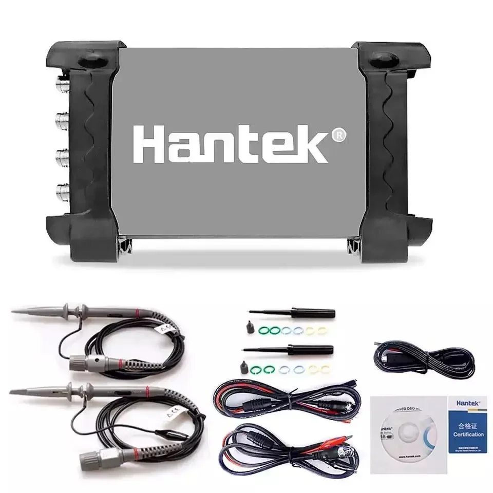Цифровой осциллограф Hantek 60 – обзор и цена Digital Storage Oscilloscope 4 Channel 100Mhz